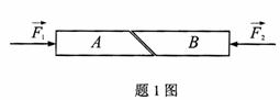 全国2009年10月高等教育自学考试工程力学(一)(图2) 全国2009年10月高等教育自学考试工程力学(一)(图2)