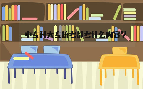 中专升大专统考都考什么内容?(图1) 中专升大专统考内容